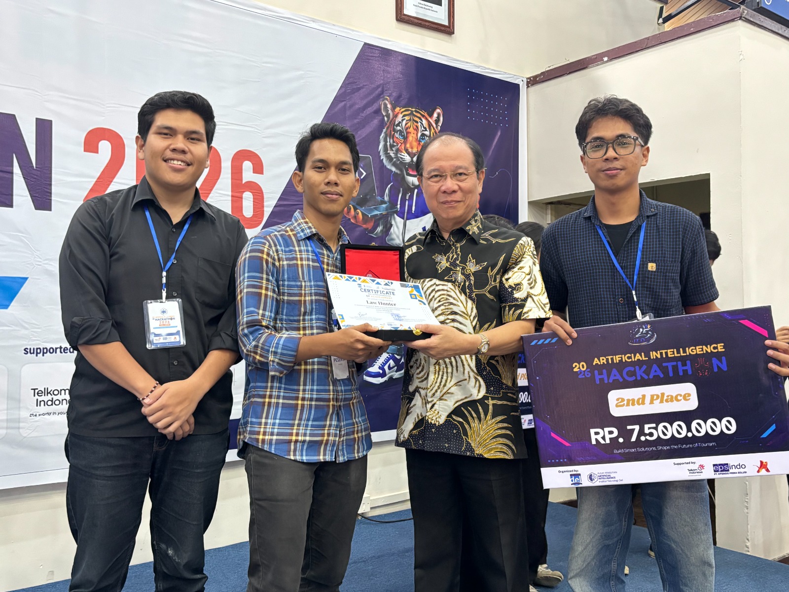 Del AI Hackathon 2026 Sukses Digelar, Dorong Inovasi dan Kolaborasi pariwisata
